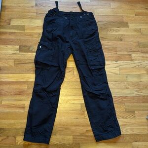 Mnml Black Cargos Waist Size 34